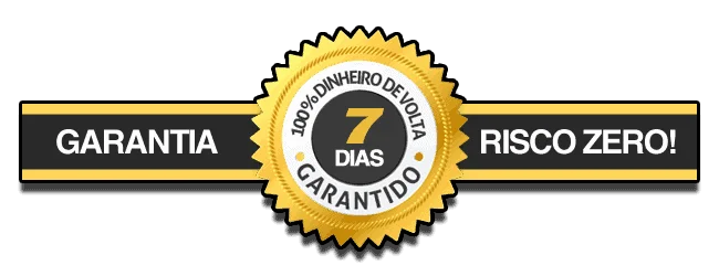 Garantia de 7 dias Risco ZERO